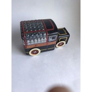 Hershey’s Vehicle Series Canister/Container #1 Tin/Metal Delivery Milk T…